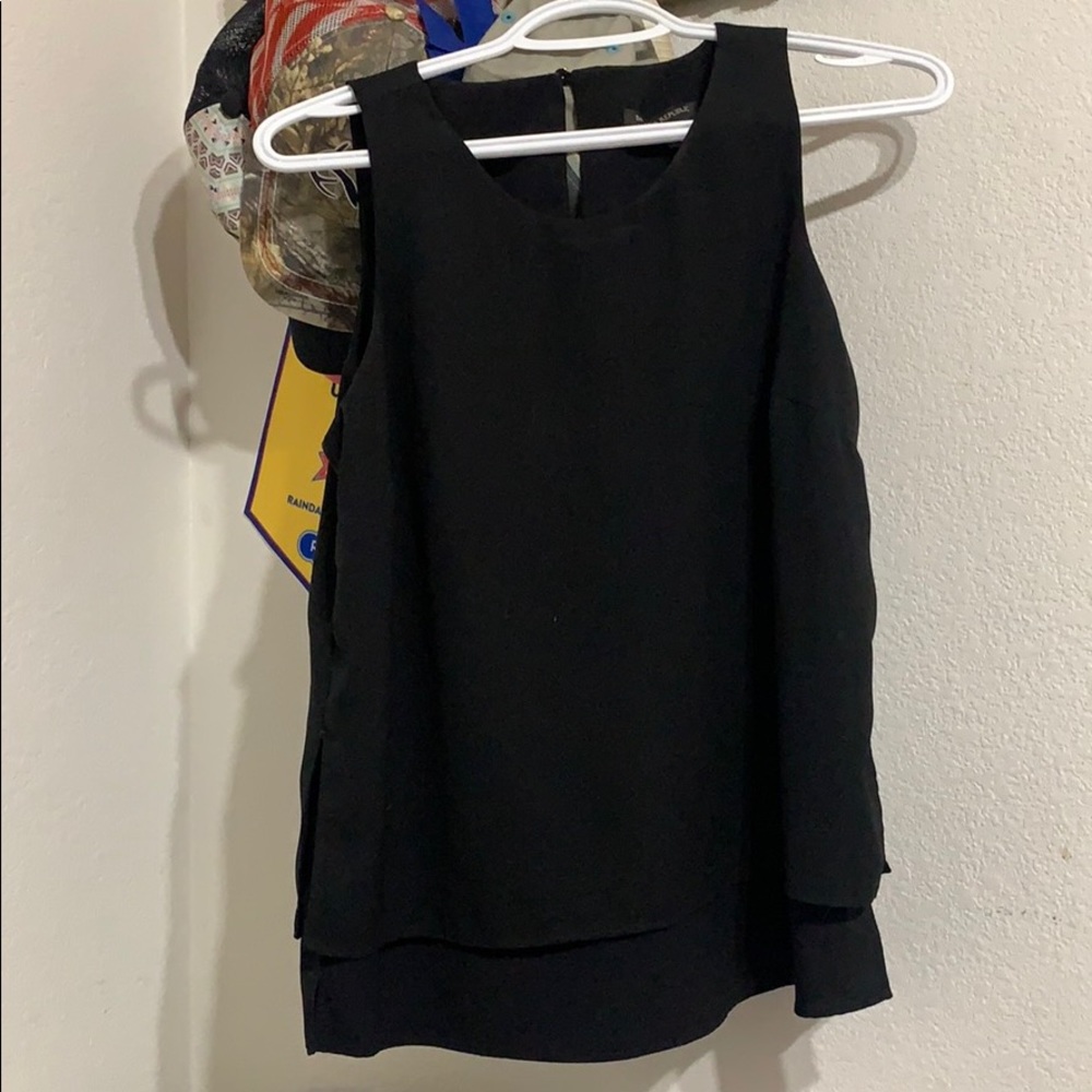 Black dress shirt